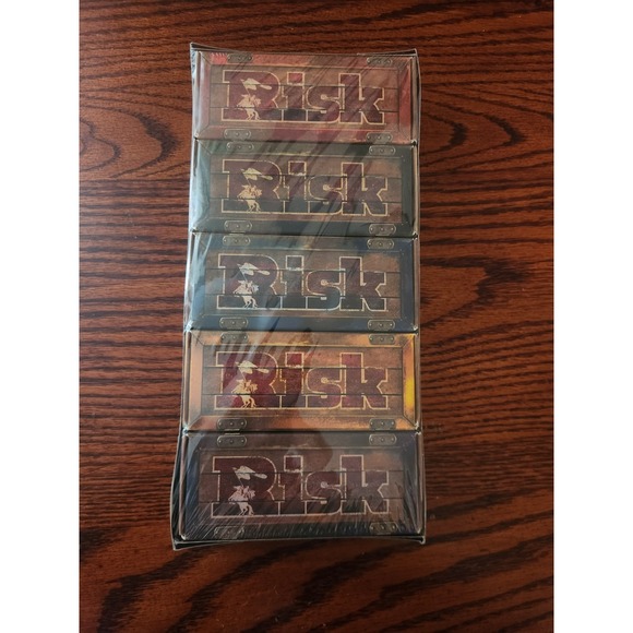 Risk | All 5 Armies, Sealed Set of Miniatures & Storage Boxes | New Game Pieces - Picture 2 of 3
